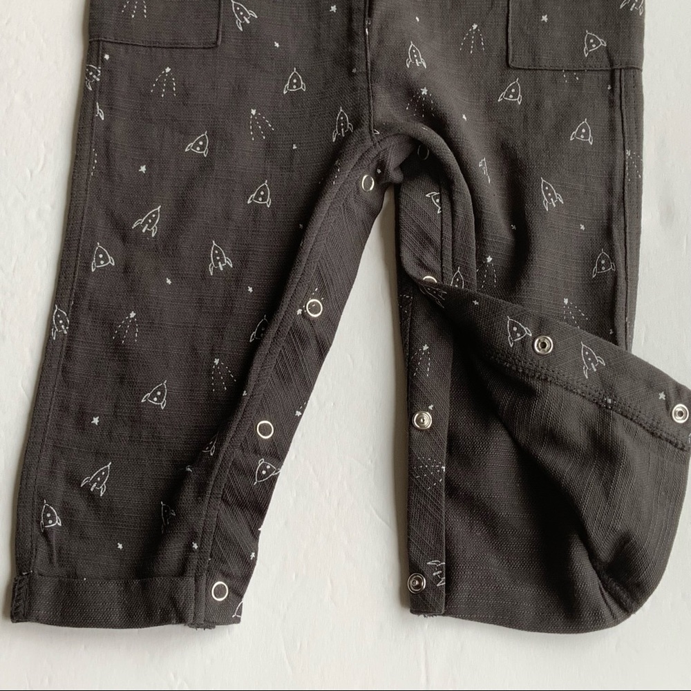 NWT Ettie + H Cadan Rocketship Overall (12/18 Mo) - Picture 3 of 7